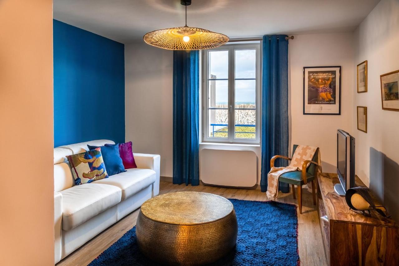 Les Letruns - Appart - 3 Pers - Vue Sur La Mer Saint-Malo Exterior photo